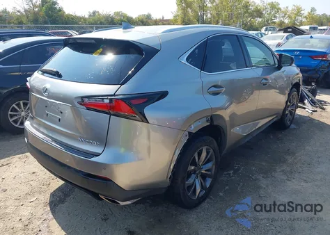 2016 Lexus Nx 200T F Sport z USA, uszkodzony, nr VIN JTJBARBZ8G2085543